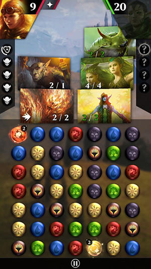 Magic: The gathering. Puzzle quest screenshot 1