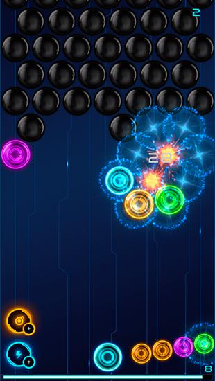 Magnetic balls 2: Glowing neon bubbles screenshot 1