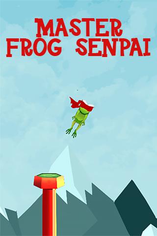 Master frog senpai poster
