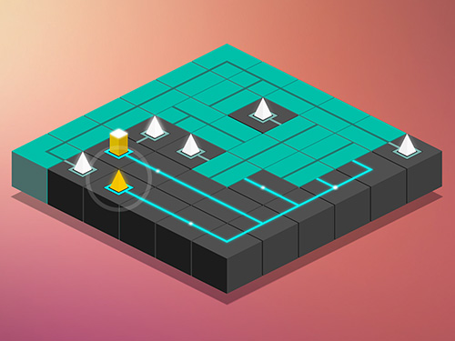 Maze light: Power line puzzle screenshot 1
