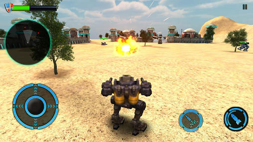 Mech robot war 2050 screenshot 2