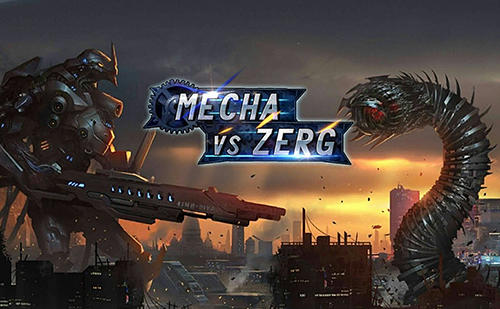 Mecha vs zerg poster