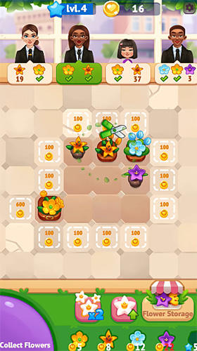 Merge plants: Flower shop store simulator screenshot 1