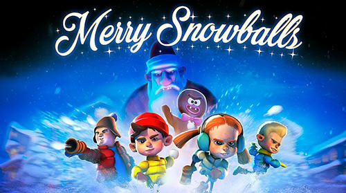 Merry snowballs poster
