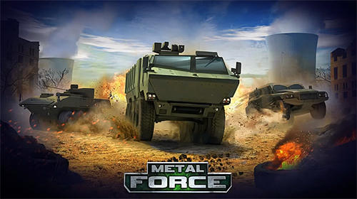 Metal force: War modern tanks poster