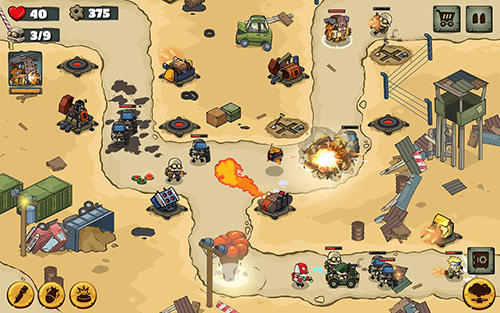 Metal soldiers TD: Tower defense screenshot 2