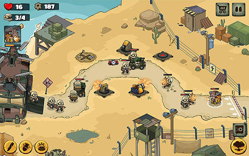 Metal soldiers TD: Tower defense screenshot 3