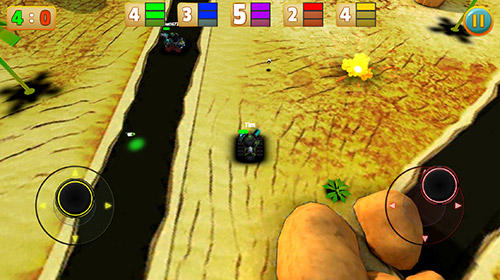 Micro tanks online: Multiplayer arena battle screenshot 2