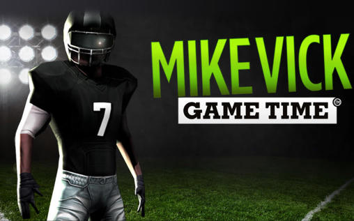 Mike Vick: Game time. Football poster