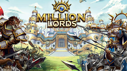 Million lords: Real time strategy poster