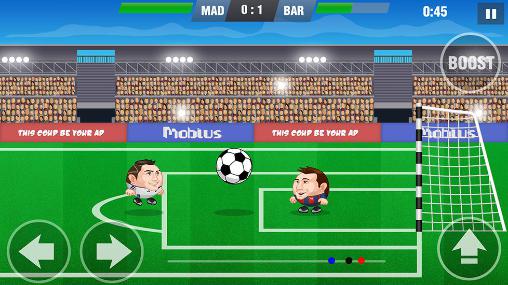 Mini football: Soccer head cup screenshot 1