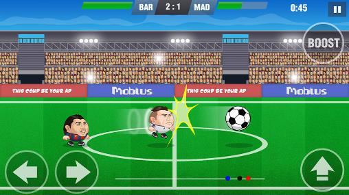 Mini football: Soccer head cup screenshot 2
