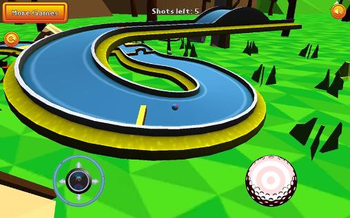 Mini golf: Retro screenshot 1