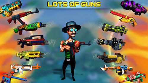 Mini shooters: Battleground shooting game screenshot 1