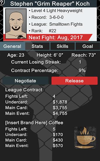 mma manager apk