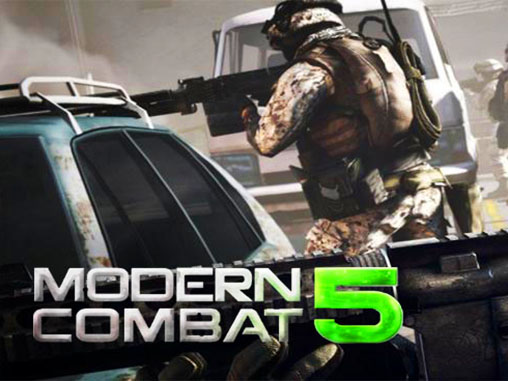 Modern combat 5: Blackout poster