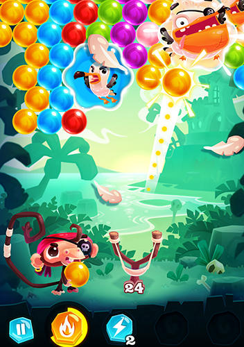 Monkey pop: Bubble game screenshot 3