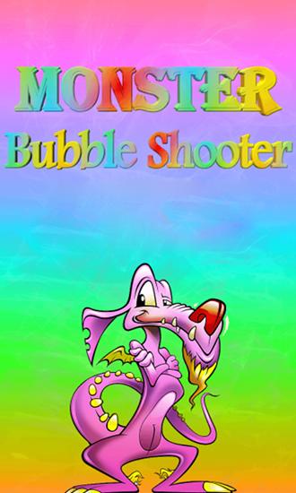 Monster bubble shooter HD poster