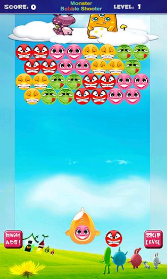 Monster bubble shooter HD screenshot 1