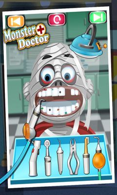 Monster Doctor - kids games poster