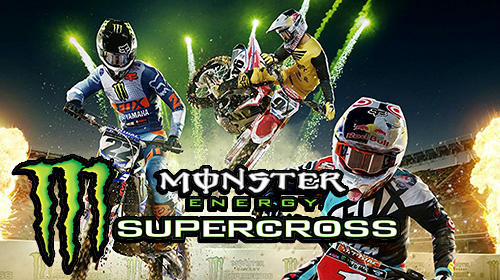 Monster energy supercross game poster