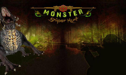 Monster: Sniper hunt 3D poster