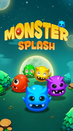 Monster splash poster