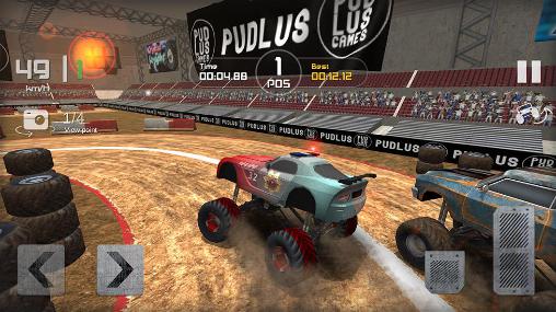 Monster truck race screenshot 2