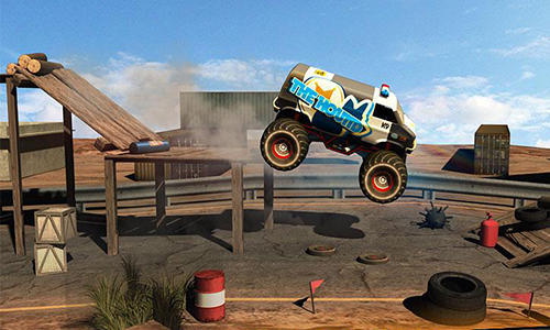 Monster truck rider 3D screenshot 2