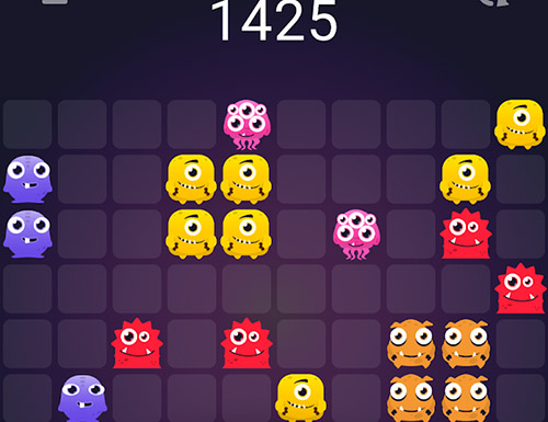 Monstro puzzle: Match 3 screenshot 3