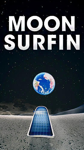 Moon surfing poster