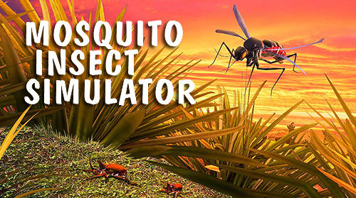 Mosquito insect simulator 3D poster