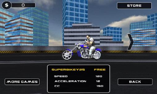 Moto racing 3D screenshot 2