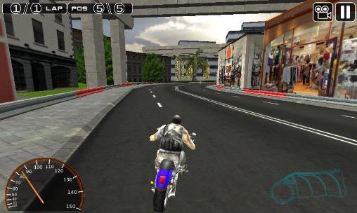 Moto racing 3D screenshot 3