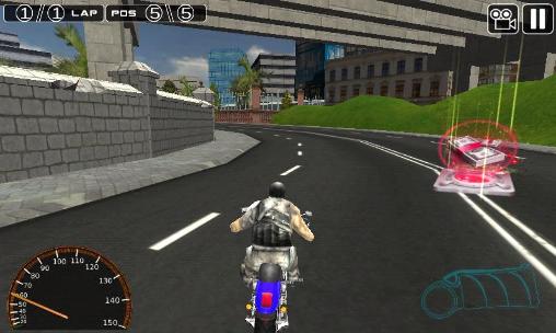 Moto racing 3D screenshot 4