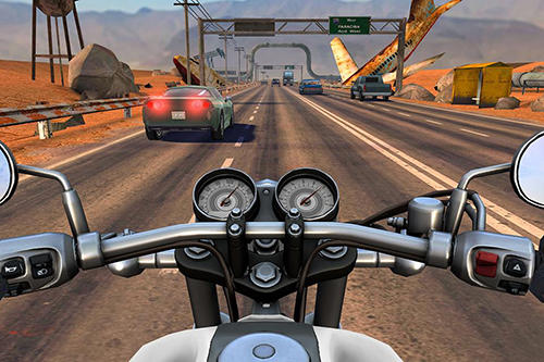 Moto rider go: Highway traffic screenshot 2