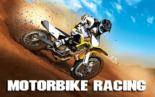 Motorbike racing poster