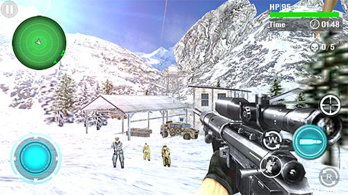 Mountain sniper shooting screenshot 1