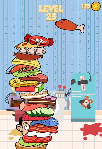 Mr. Bean: Sandwich stack screenshot 5