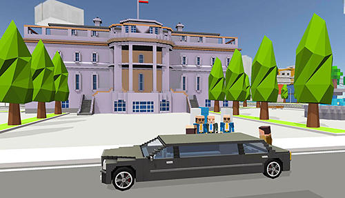 Mr. Blocky White House driver screenshot 2