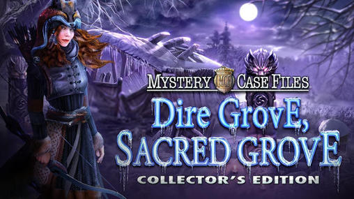 Mystery castle files: Dire grove, sacred grove. Collector's edition poster