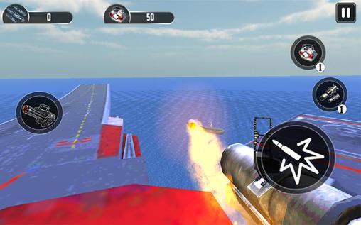 Navy gunner shoot war 3D screenshot 3