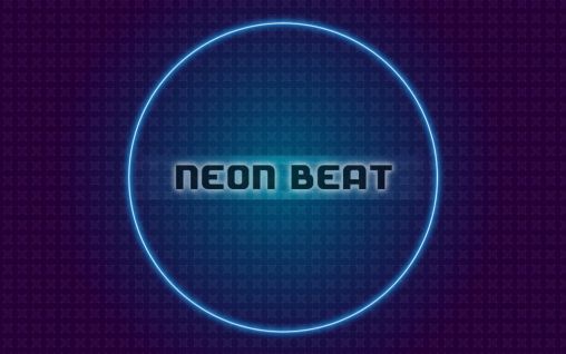Neon beat poster