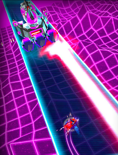 Neon drift: Retro arcade combat race screenshot 5