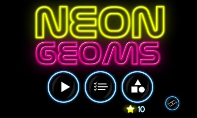 Neon Geoms poster