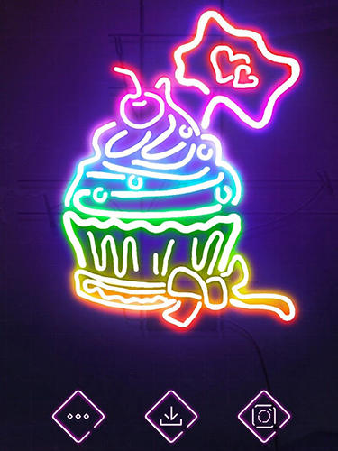 Neon glow: 3D color puzzle game screenshot 3
