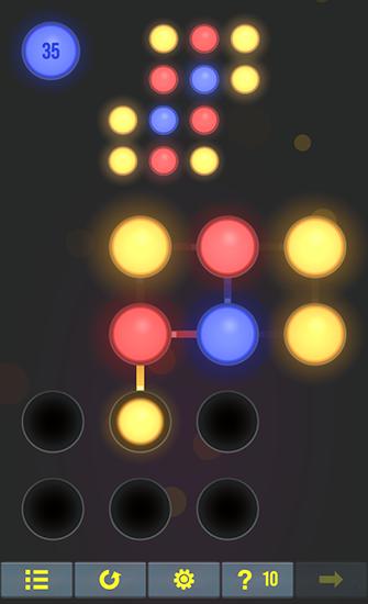 Neon hack: Pattern lock game screenshot 1