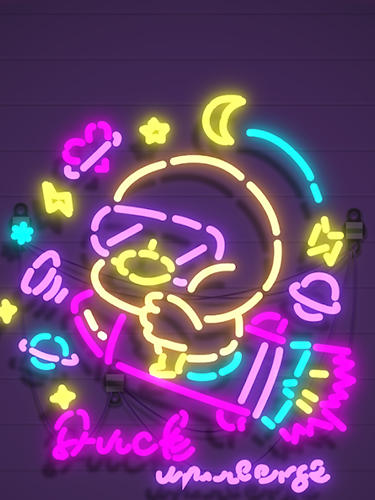 Neon it! 3D light art puzzle screenshot 3