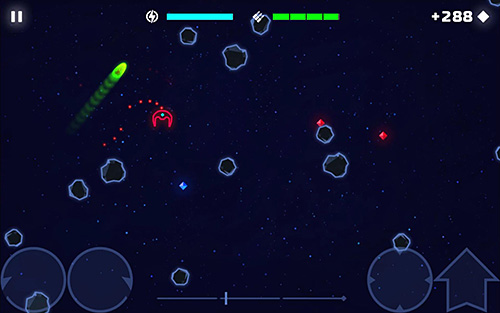 Neon spaceships screenshot 3
