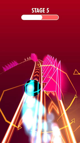 Neon speed rush screenshot 1